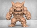Kartun Monster Hulk Model Cetak 3D