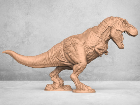 Monster Trex Dinosaur 3D Принт Модель