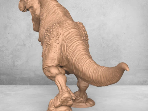 怪物特雷克斯恐龙 3D 打印模型