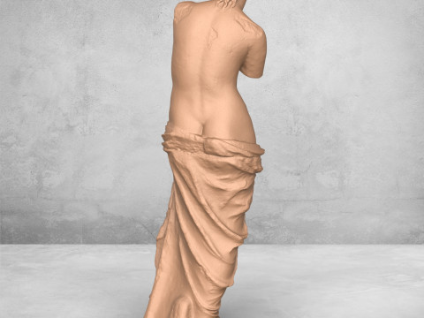 Roman Style Man Statue 3D Print Model
