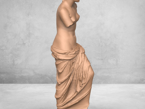 Roman Style Man Statue 3D Print Model