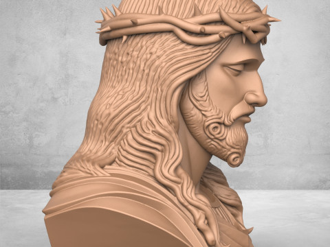 Jesus Christ Statue 3D प्रिंट मॉडल