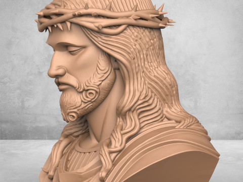 Jesus Christ Statue 3D प्रिंट मॉडल