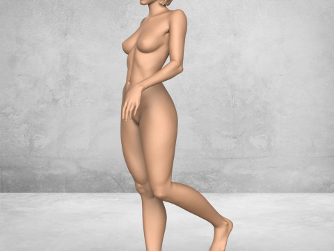 Beautiful Adult Woman 3D Принт Модель