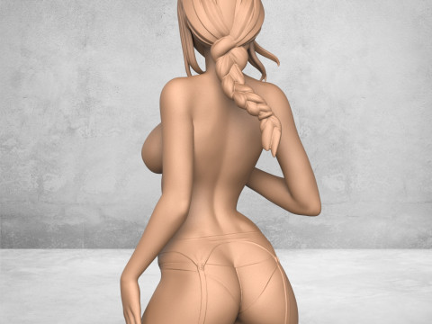 Beautiful Sexy Woman 3D Принт Модель