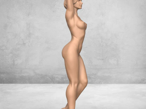 Woman Sexy Pose 3D Print Model