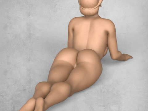 Yoga Female Pose Collection 3D Print Model
