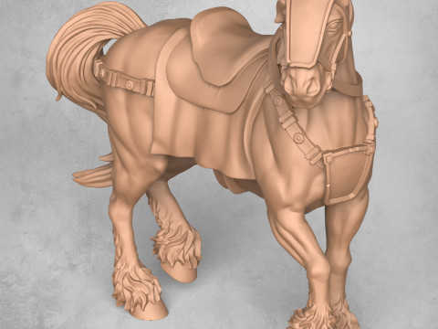 King Horse 3D printmodel