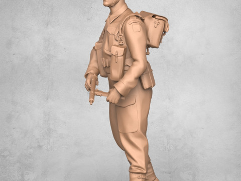 Army Standing Guard 3Dプリントモデル