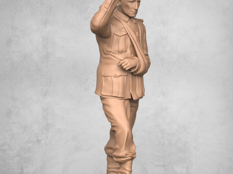 Injured Army Soldier 3D प्रिंट मॉडल