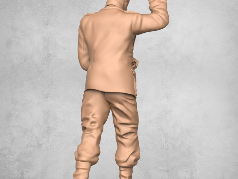Injured Army Soldier 3D प्रिंट मॉडल