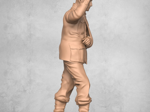 Injured Army Soldier 3D प्रिंट मॉडल