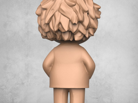 Scientist Character Toy 3Dプリントモデル