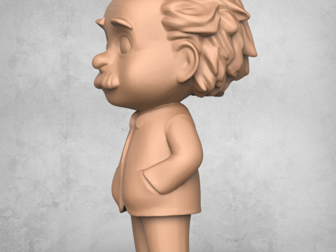 Scientist Character Toy 3Dプリントモデル