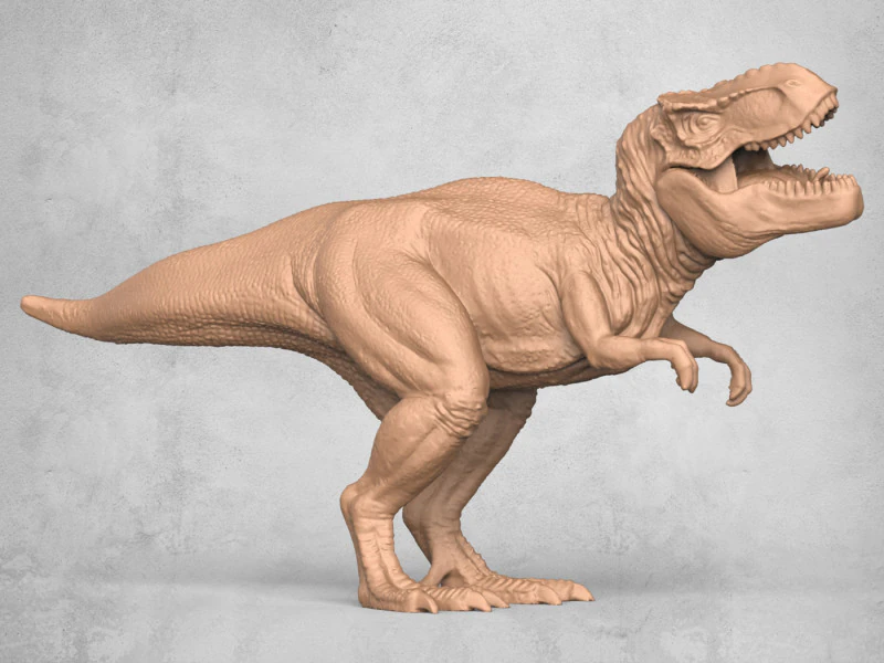 Trex Dinosaur Toy 3D Print Model .c4d .max .obj .3ds .fbx .stl .blend 