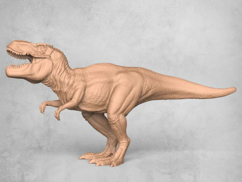 Trex Dinosaur Toy 3D Print Model