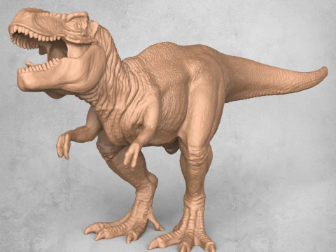 Trex Dinosaur Toy 3D Print Model