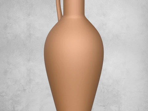Pottery Vessel 01 3D Print Model