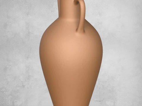 Vaso in ceramica 02 Modello di stampa 3D