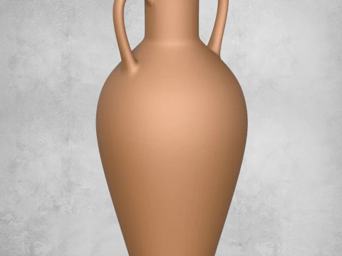 Vaso in ceramica 02 Modello di stampa 3D