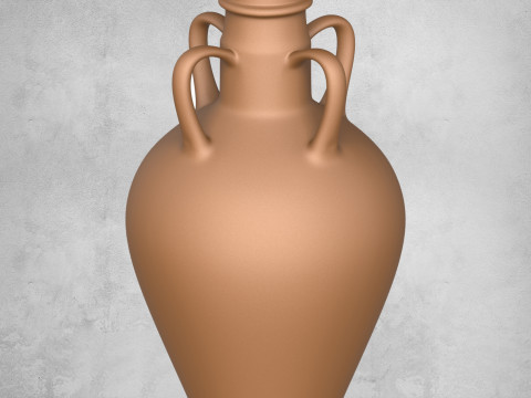 Pottery Vessel 03 3D Print Model