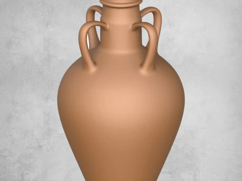 Vaso in ceramica 03 Modello di stampa 3D