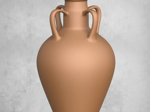 Vaso in ceramica 03 Modello di stampa 3D