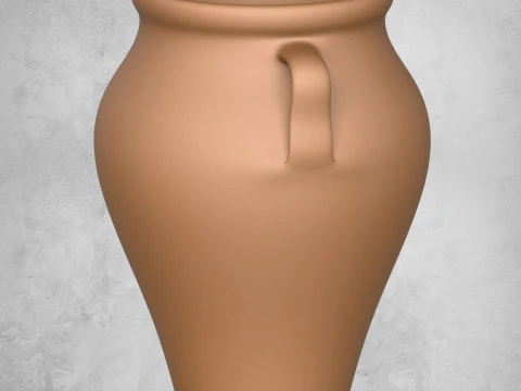 Pottery Vessel 04 3D Print Model