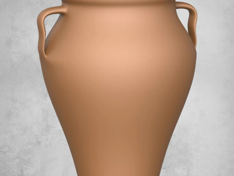 Pottery Vessel 04 3D Print Model