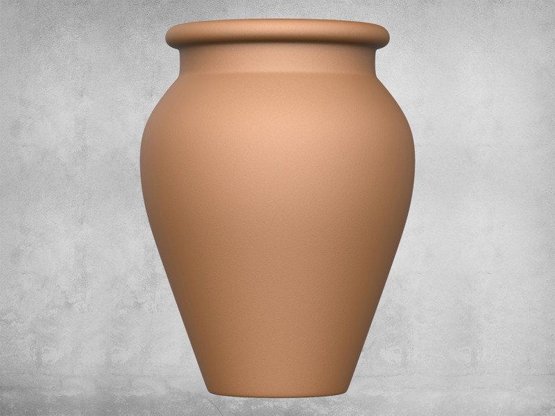 Pottery Vessel 05 Model do druku 3D .c4d .max .obj .3ds .fbx .stl .blend 