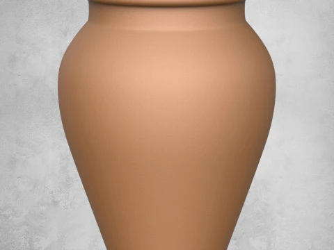 Pottery Vessel 05 3D Print Model