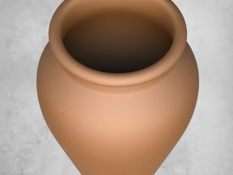 Pottery Vessel 05 3D Print Model