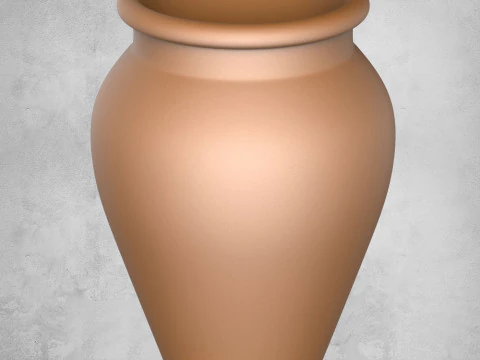 Pottery Vessel 05 3D Print Model