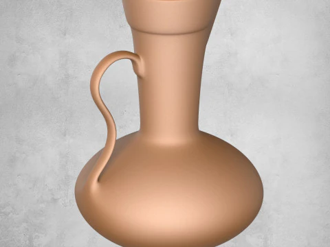 Pottery Vessel 06 3D Print Model