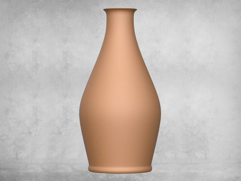 Pottery Vessel 07 3D Print Model .c4d .max .obj .3ds .fbx .stl .blend 