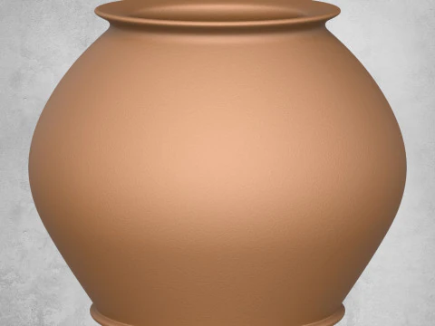 Vaso in ceramica 08 Modello di stampa 3D