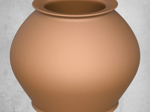 Vaso in ceramica 08 Modello di stampa 3D