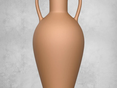 Pottery Vessel Collection 8 Pottery Vessels 3D Print Model