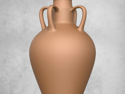 Pottery Vessel Collection 8 Pottery Vessels 3D Print Model