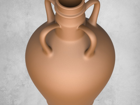 Pottery Vessel Collection 8 Pottery Vessels 3D Print Model