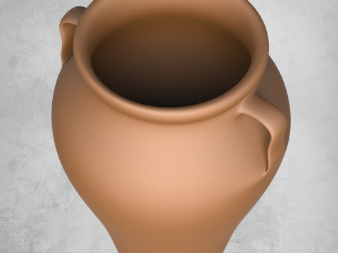 Pottery Vessel Collection 8 Pottery Vessels 3D Print Model