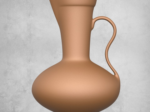 Pottery Vessel Collection 8 Pottery Vessels 3D Print Model