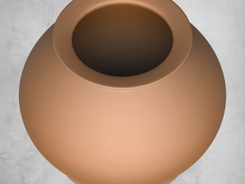 Pottery Vessel Collection 8 Pottery Vessels 3D Print Model