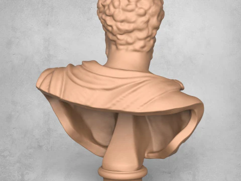 Lucius Verus Heykeli 3D Baskı Modeli