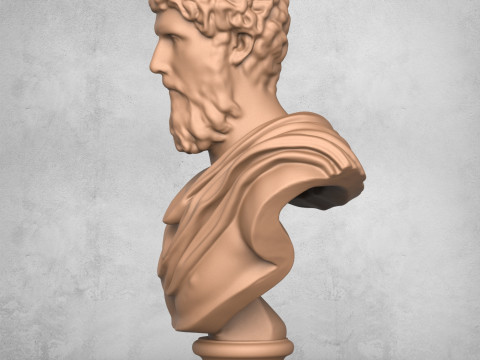 Lucius Verus Statue Modelo de impresión 3D