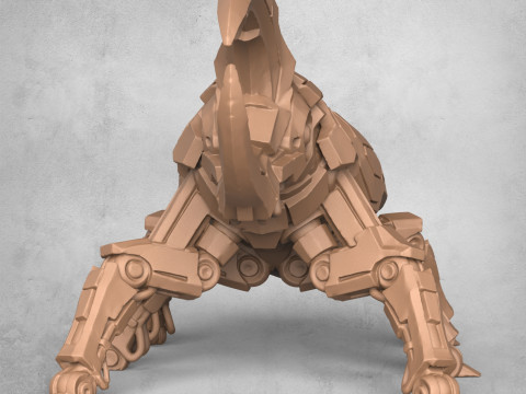 Stag Beetle Robot Modelo de Impressão 3D