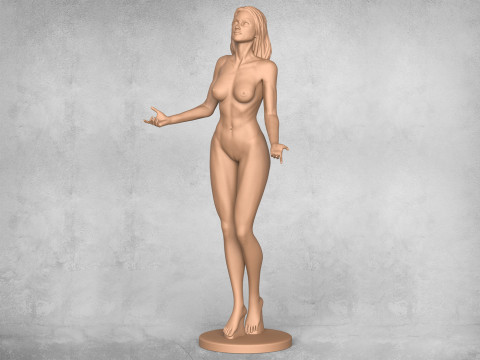 Sexy Woman Statue 3D 打印模型