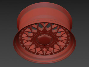 BBS RM custom wheel Modelo 3D