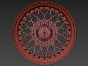 BBS RM custom wheel Modelo 3D