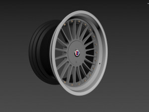 ALPINA Custom wheel 3Dモデル